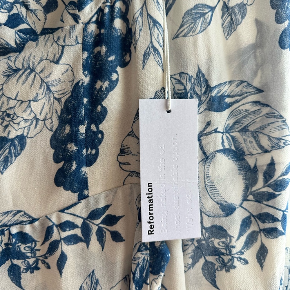 Reformation pattern dress